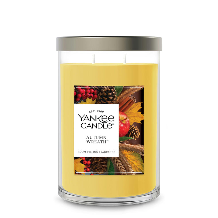 Autumn Wreath™ Large Tumbler Candle P8