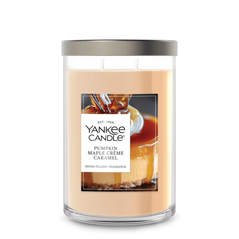 Pumpkin Maple Crème Caramel Large Tumbler Candle O6