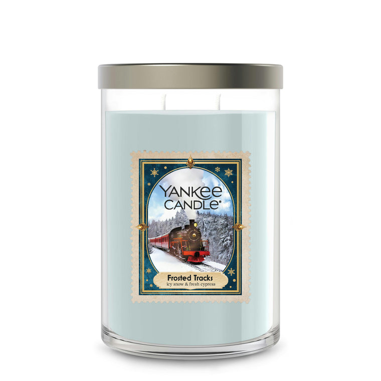 Frosted Tracks Large Tumbler Candle O6