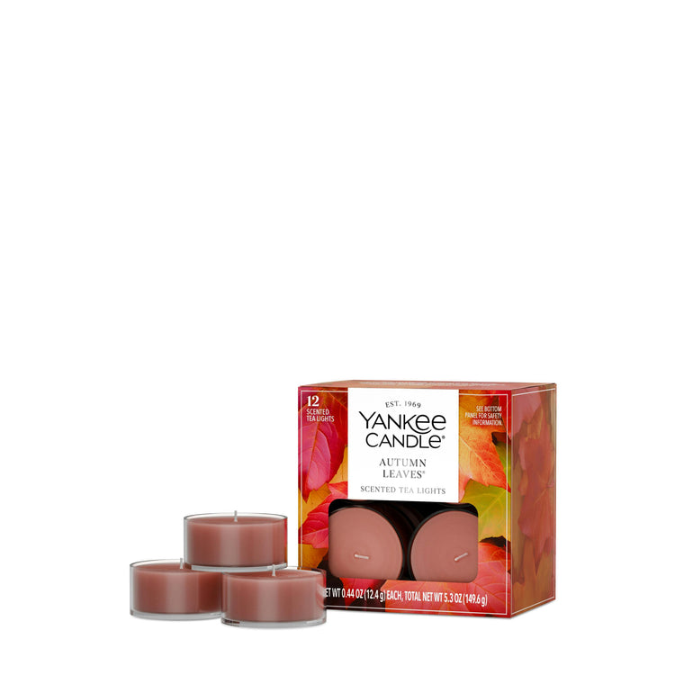 Autumn Leaves® Scented Tea Light Candles C7