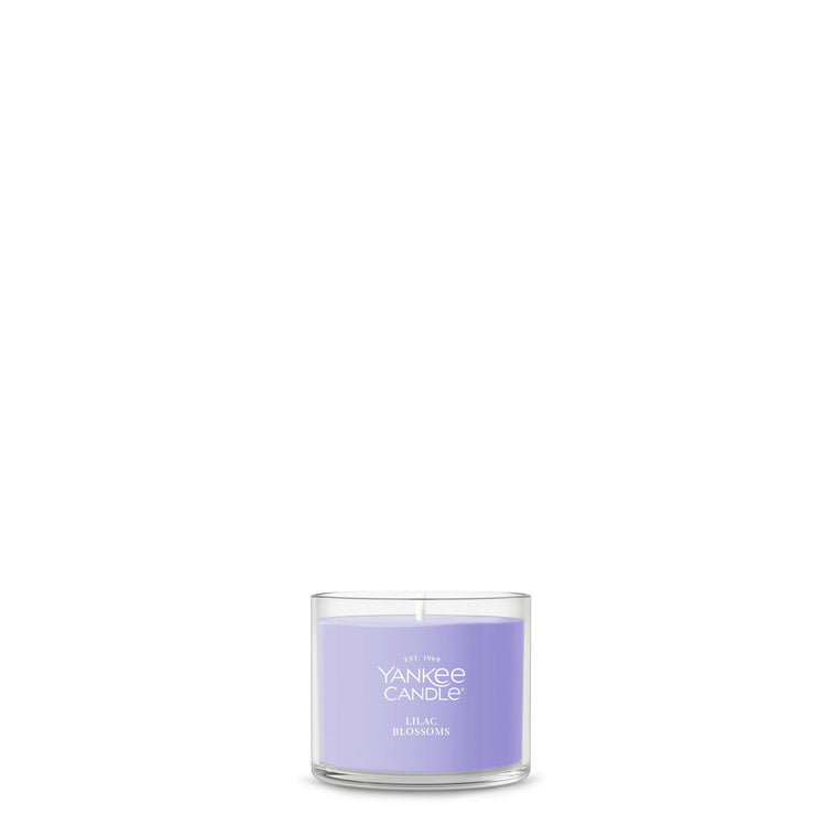 Lilac Blossoms Mini Candle K3