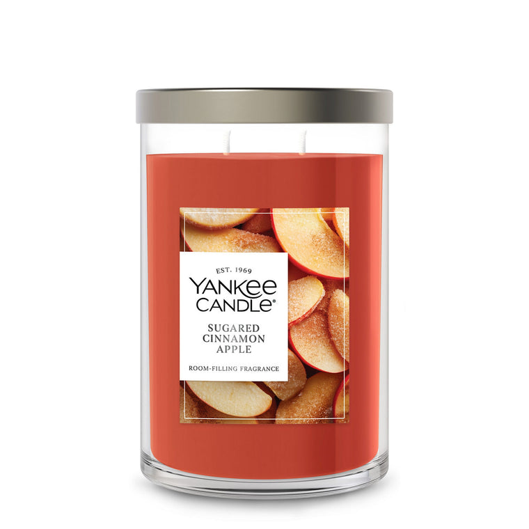 Sugared Cinnamon Apple Large Tumbler Candle H8