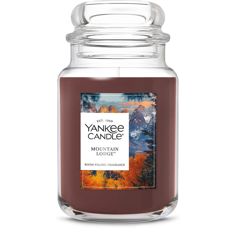 Mountain Lodge™ Original Large Jar Candle M8
