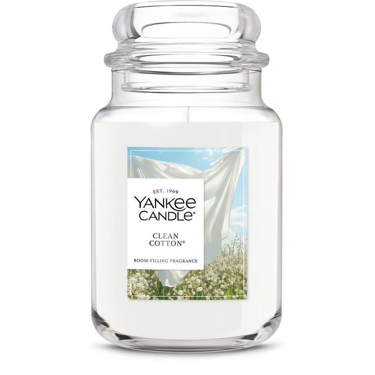 Clean Cotton® Original Large Jar Candle K3