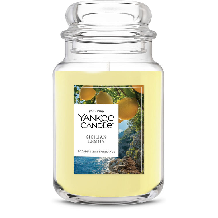 Sicilian Lemon Original Large Jar Candle F9