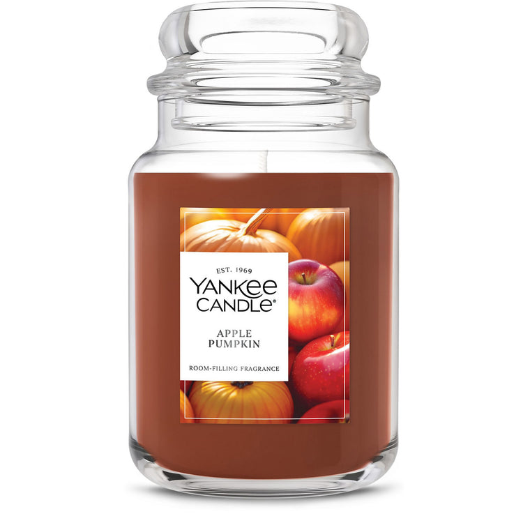 Apple Pumpkin Original Large Jar Candle E4