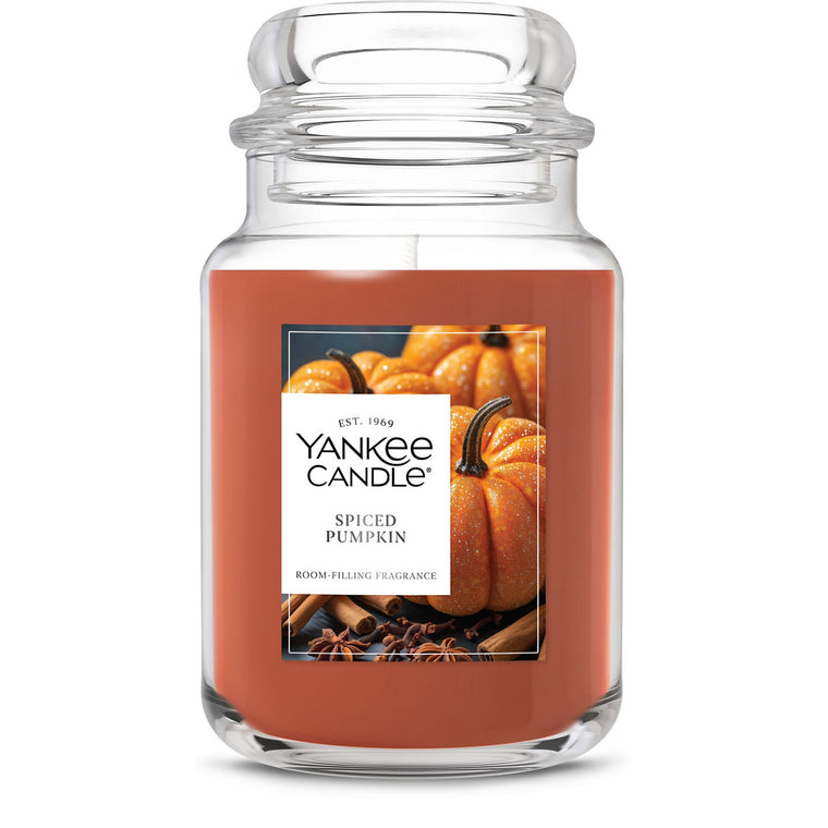 Spiced Pumpkin Original Large Jar Candle H5