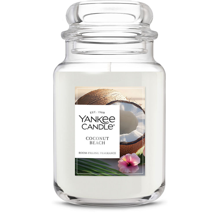 Coconut Beach Original Large Jar Candle Y1