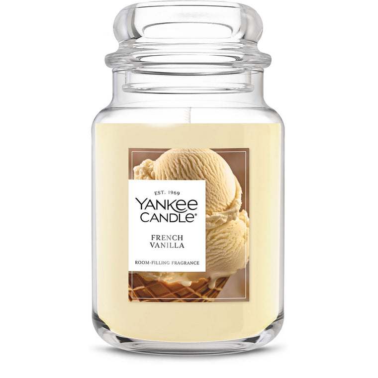 French Vanilla Original Large Jar Candle R0