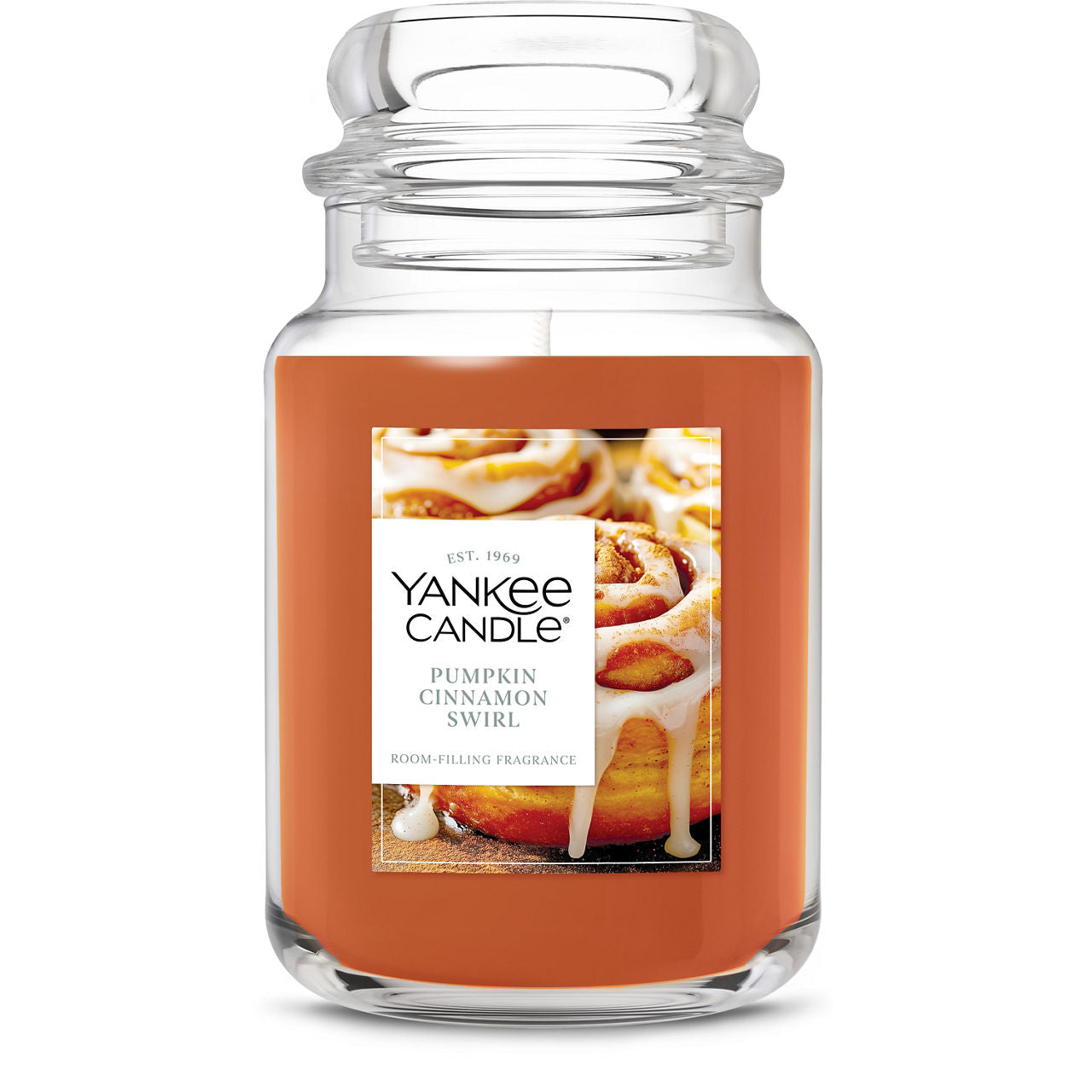 Pumpkin Cinnamon Swirl Original Large Jar Candle