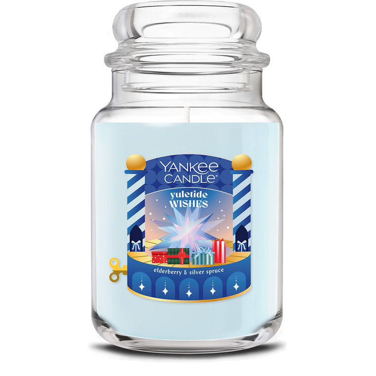 Yuletide Wishes Original Large Jar Candle G2