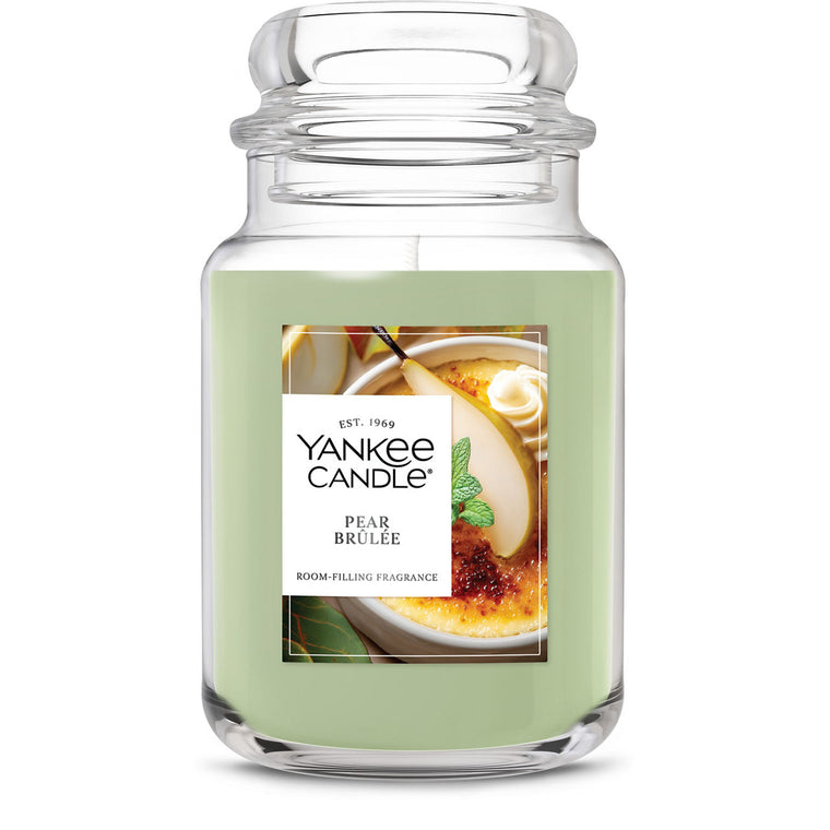 Pear Brûlée Original Large Jar Candle B9