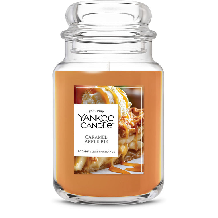 Caramel Apple Pie Original Large Jar Candle I4
