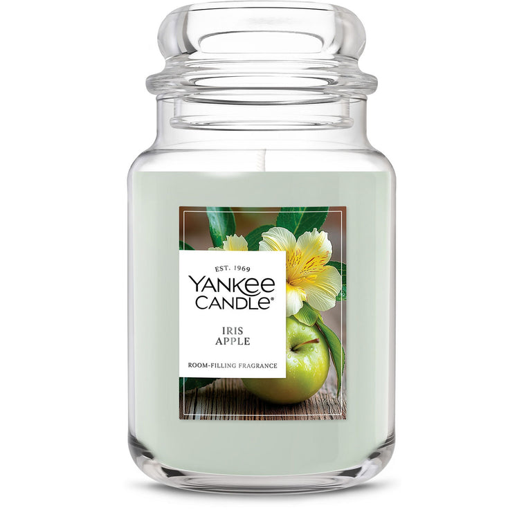 Iris Apple Original Large Jar Candle B3