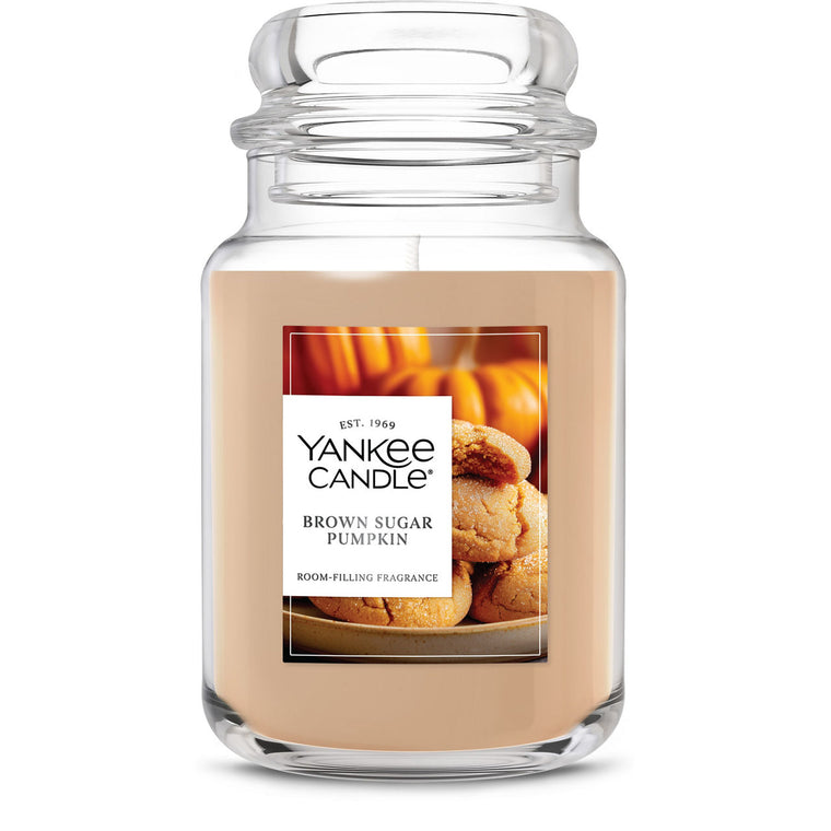 Brown Sugar Pumpkin Original Large Jar Candle H8