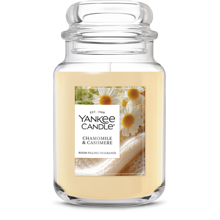 Chamomile & Cashmere Original Large Jar Candle N0