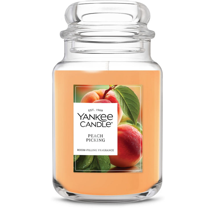 Peach Picking Original Large Jar Candle Q5