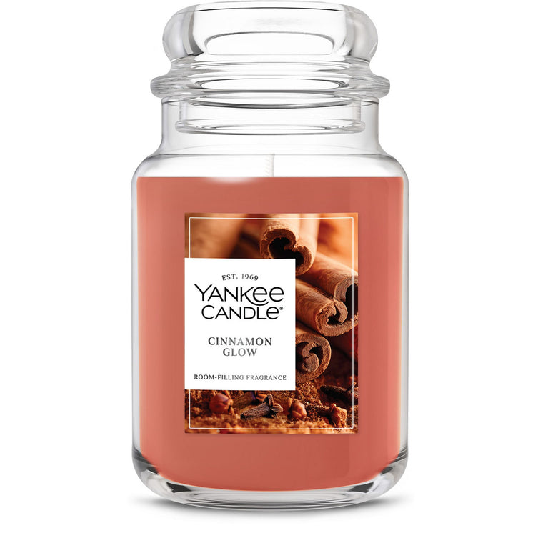 Cinnamon Glow Original Large Jar Candle B1