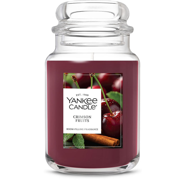 Crimson Fruits Original Large Jar Candle N6