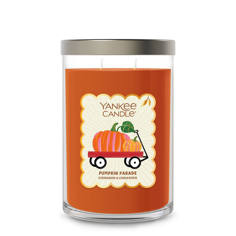 Pumpkin Parade Large Tumbler Candle P5