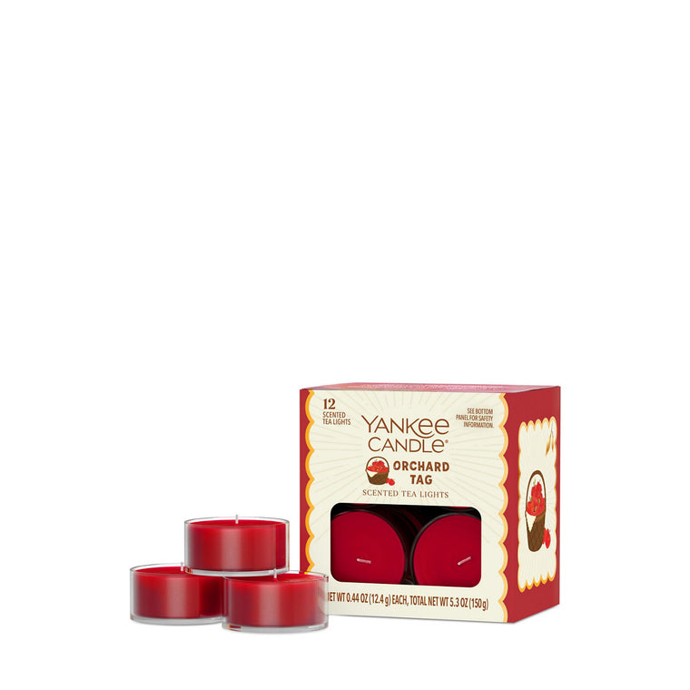 Orchard Tag Scented Tea Light Candles D1