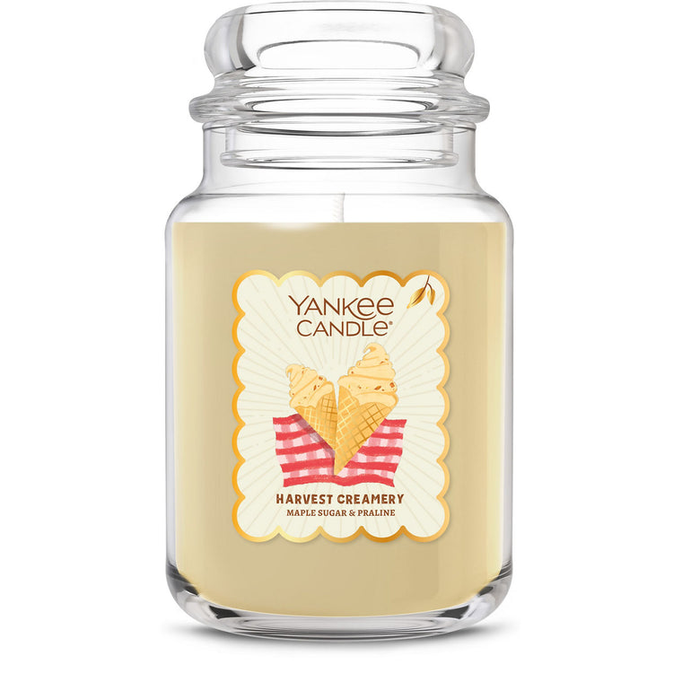 Harvest Creamery Original Large Jar Candle U0