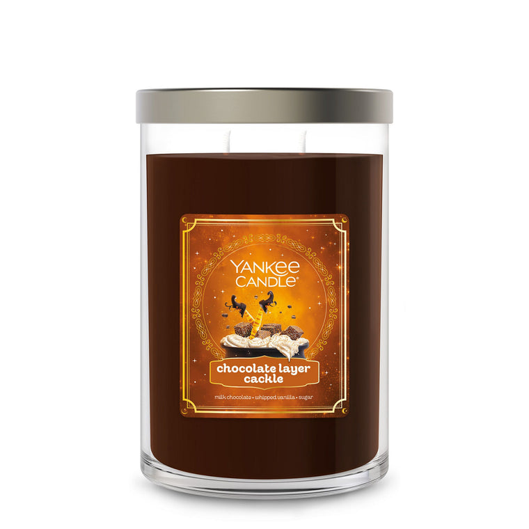 Chocolate Layer “Cackle” Large Tumbler Candle S7