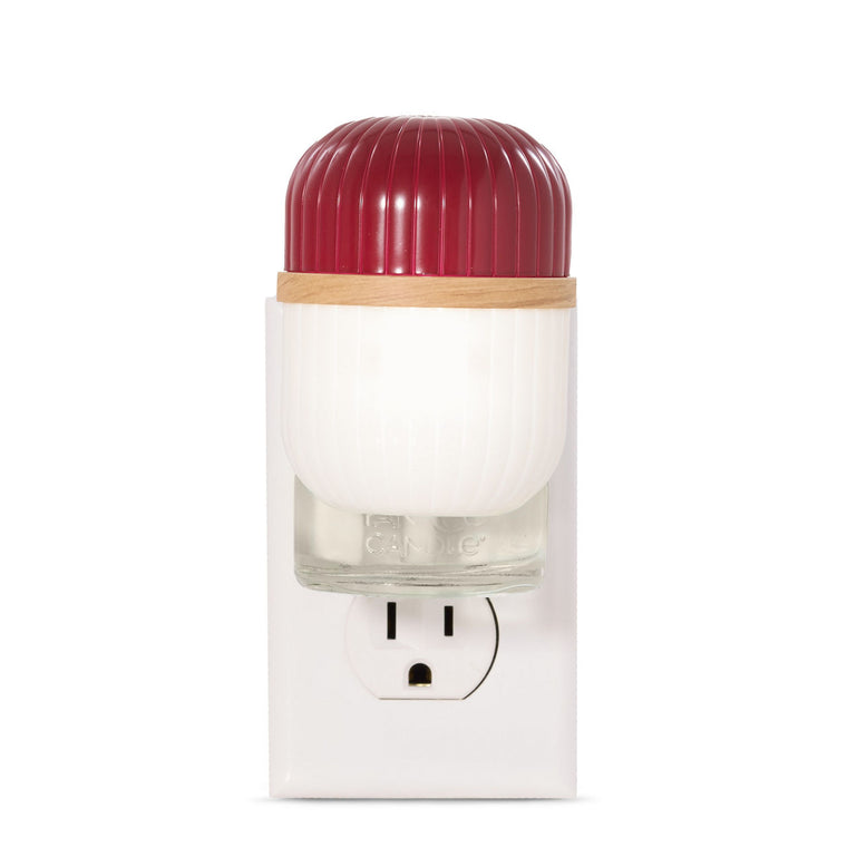 Maroon Capsule ScentPlug® Diffuser with Light X2