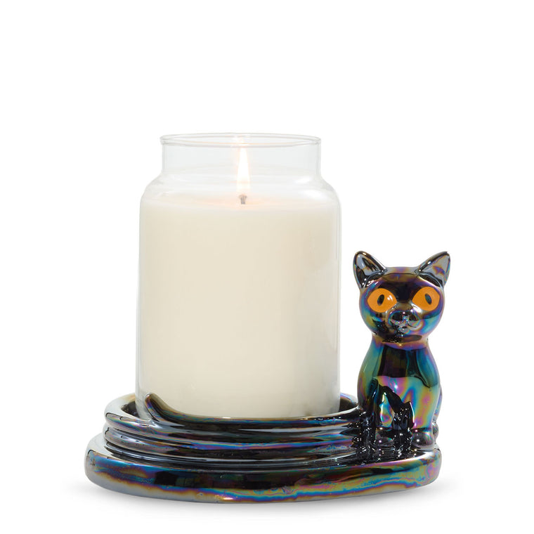 Twilight Whiskers Jar Candle Holder H7