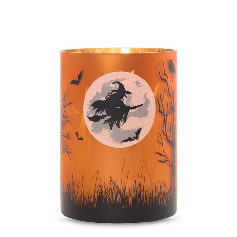 Witch's Moon Jar Candle Holder R5