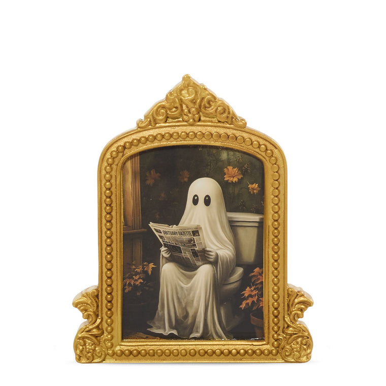 Reading Ghost Portrait Tea Light Candle Holder F4