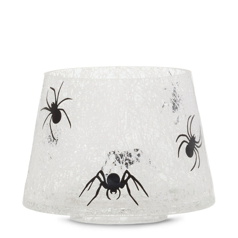 Spider Web Jar Candle Shade O2