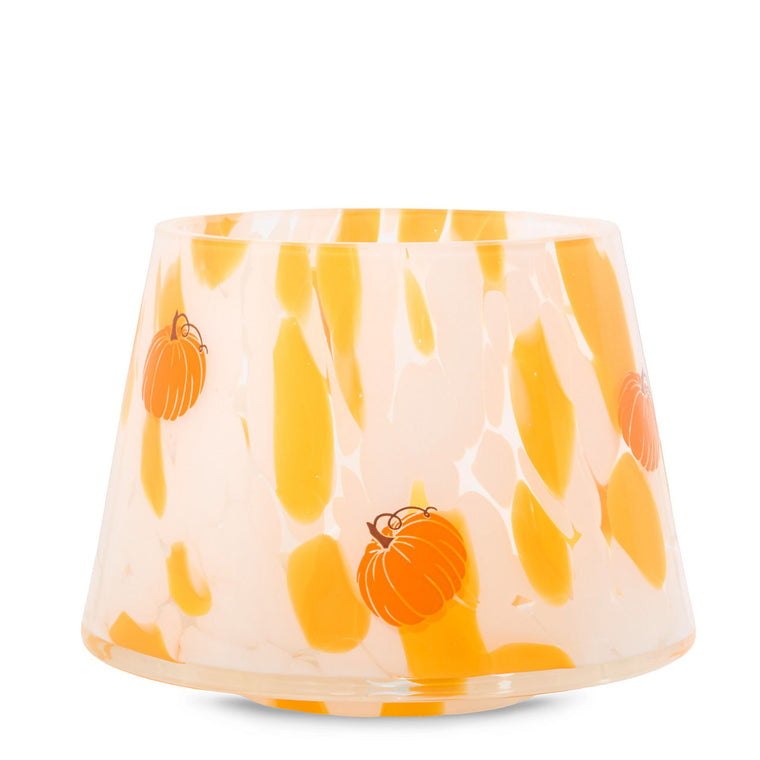 Pumpkin Painter Jar Candle Shade I6