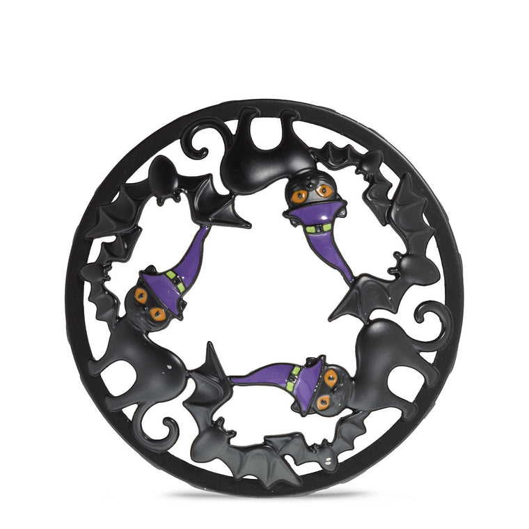 Cats & Bats Illuma-Lid® Jar Candle Topper O7