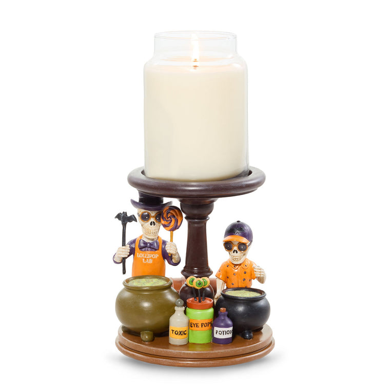 Bonebury Lane Lollipop Lab Candle Pedestal X0