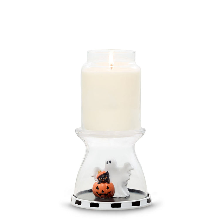 Ghost Cloche Candle Pedestal M3